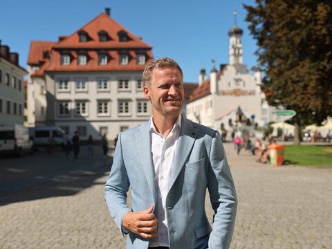 Christian Schoch ist OB-Kandidat der Freien Wähler Kempten