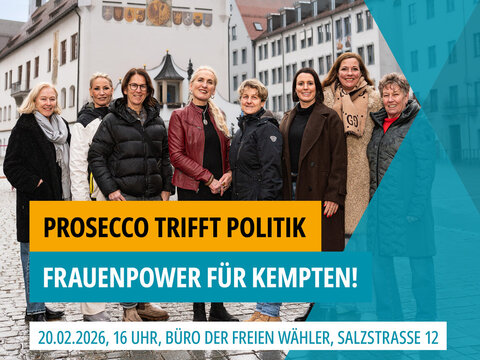 Prosecco trifft Politik